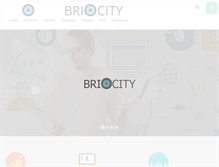 Tablet Screenshot of briocity.com